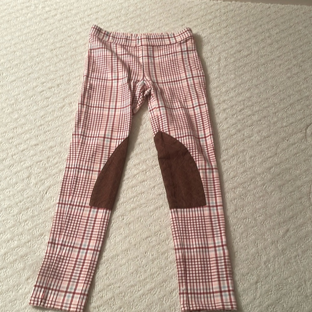 Janie & Jack Equestrian Plaid Pants Sz.8